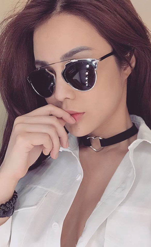 Choáng khi mỹ nhân Việt tháo bỏ kính râm - 5