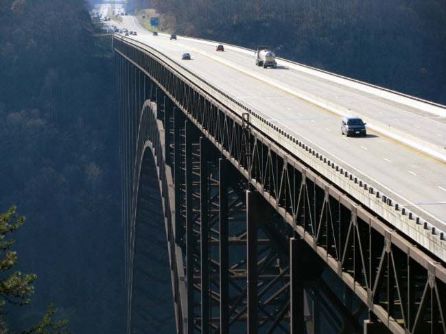 Cầu New River Gorge, Mỹ.