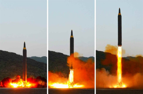Triều Tiên thử tên lửa là “cú đấm trực diện vào nước Mỹ” - 1