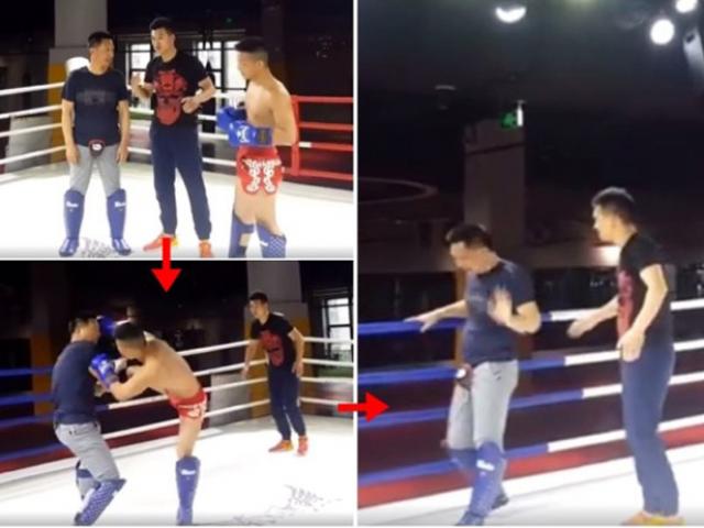 Muay Thái hành hạ Bát Quái Chưởng: Võ Trung Quốc lại đau vì MMA