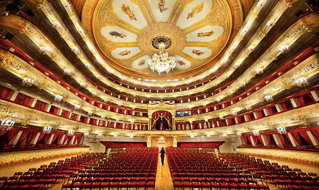 Nhà hát Ballet Bolshoi, Moscow, Nga.