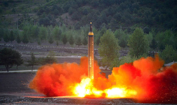 Triều Tiên lại phóng tên lửa - 1