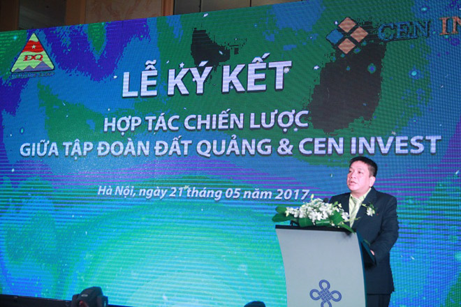 CenInvest và Tập đoàn Đất Quảng ký kết hợp tác chiến lược - 1