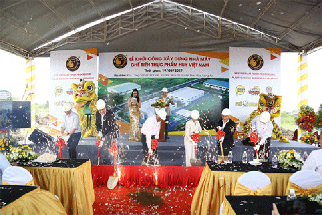 Huy Việt Nam khởi công xây dựng 2 nhà máy thực phẩm trị giá 40 triệu USD - 1