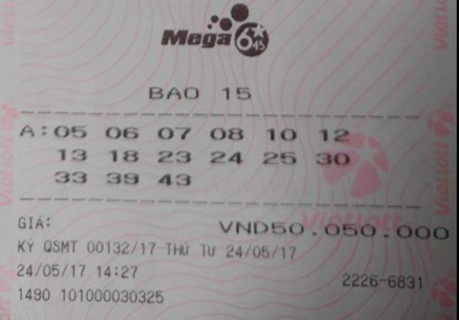 Chính thức: Toàn bộ vé Vietlott &#34;bao lô&#34; đều &#34;lọt khe&#34; jackpot 112 tỉ - 2