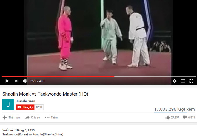 MMA: Thiếu Lâm hạ Taekwondo, triệu người &#34;phát sốt&#34; - 1