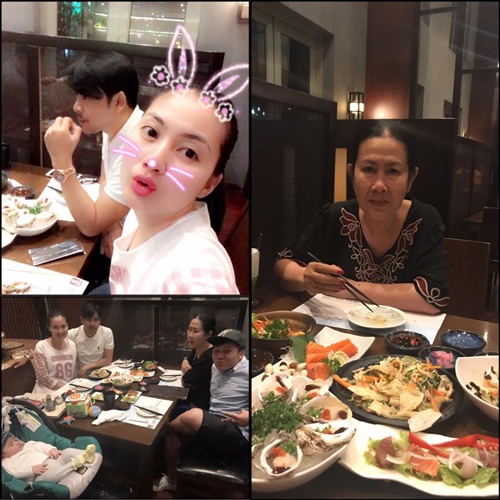 Ở ngoài sang chảnh, mỹ nhân Việt về nhà vẫn rửa chân, đút ăn cho mẹ - 2