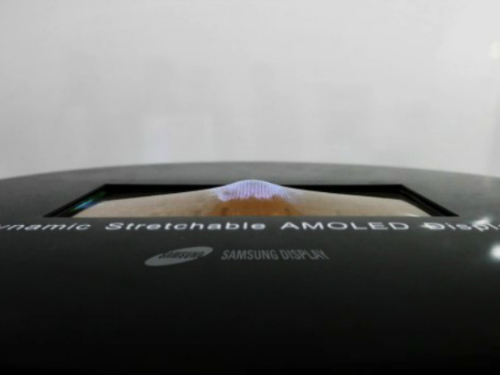 Samsung sắp trình làng màn hình OLED có khả năng co giãn - 1