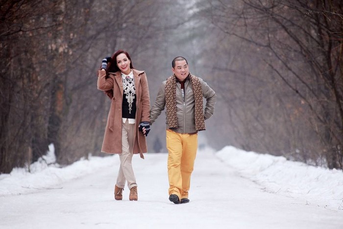 Dù thấp hơn bạn gái một cái đầu, những sao nam này vẫn siêu tự tin - 13