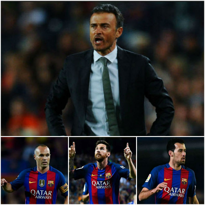 Sốc ở Barca: Enrique tố bị Messi và 4 sao &#34;lật ghế&#34; - 1