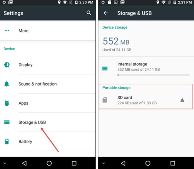 Mẹo tăng không gian lưu trữ cho thiết bị Android - 1