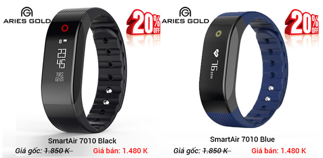 Giảm giá đặc biệt 20% đồng hồ Aries Gold SmartAir - 1