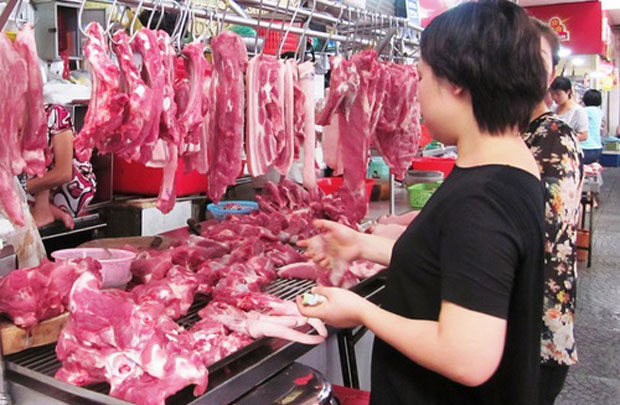 Giá thịt lợn giảm, kéo theo CPI tháng 5 giảm - 1