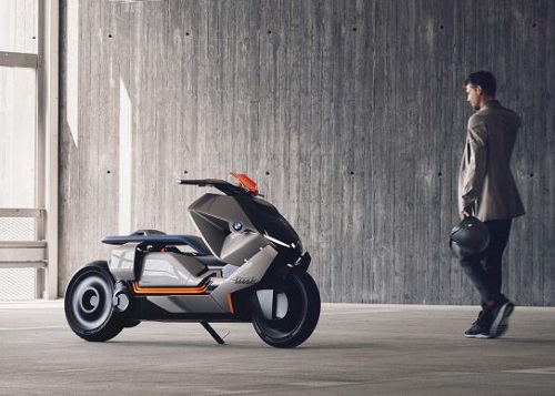 BMW Motorrad Concept Link: Xe tay ga đến từ tương lai - 6