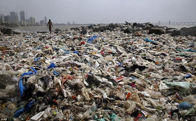 Bãi biển kinh khủng nhất thế giới, chứa tới 5.000 tấn rác - 1