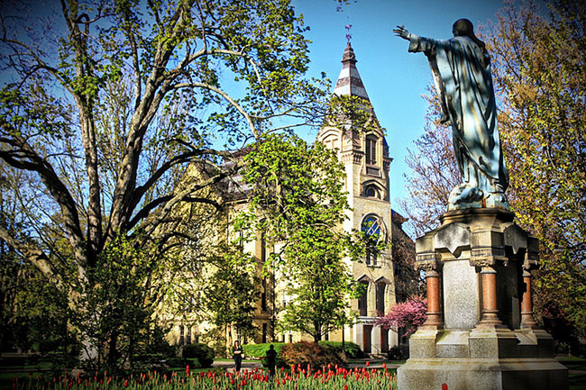 Đại học Notre Dame là một viện đại học tư thục nằm ở thành phố South Bend thuộc quận St. Joseph, Indiana, Hoa Kỳ.