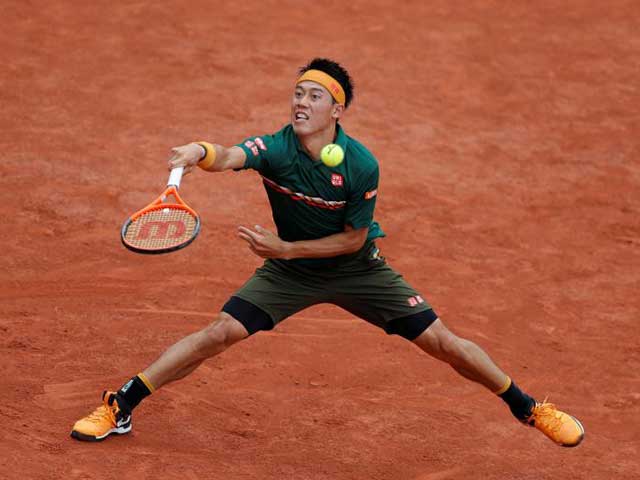 Trực tiếp Roland Garros ngày 5: Nishikori suýt bỏ cuộc, vẫn vào vòng 3