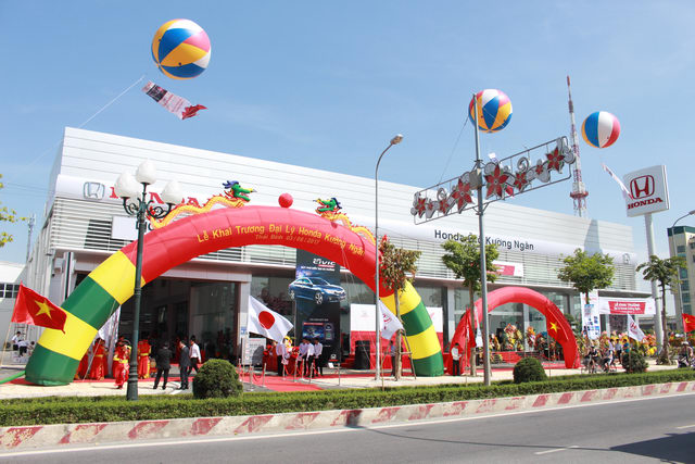 Đại lý Honda Ôtô Kường Ngân khai trương - 1