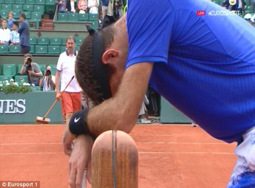 Chi tiết tennis Murray - Del Potro: Thua trắng ở set 3 (KT) - 4