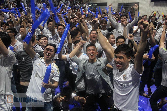 “Vua” Ronaldo vô địch cúp C1: 2000 fan Real Việt phát cuồng - 3