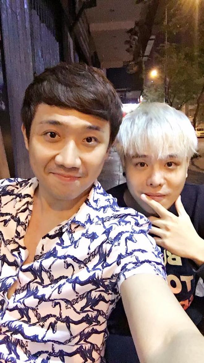 Khó tin Trấn Thành lại mặc "hoa hòe hoa sói" hơn cả vợ - 2