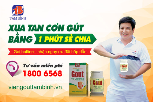 Viên gout Tâm Bình – Bùng nổ ưu đãi chưa từng có - 1