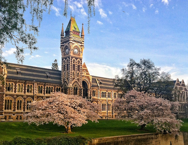 Đại học Otago là 1 trường công lập, tọa lạc tại Dunedin , Otago , New Zealand. 