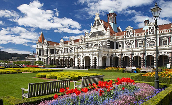 Sở hữu những khu vườn tràn ngập cây cối, hoa lá, Đại học Otago liên tục lọt vào danh sách những trường đẹp nhất thế giới.