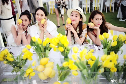 An Dĩ Hiên đẹp tựa như tranh trong đám cưới với tỷ phú USD - 3