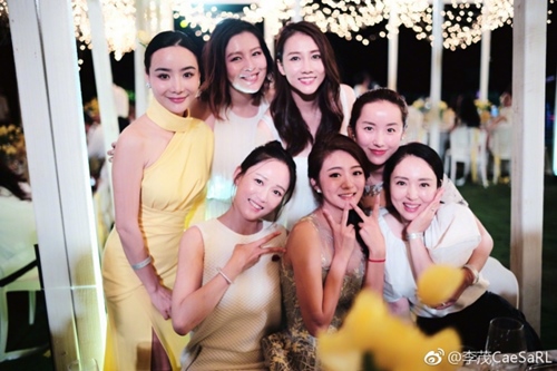 An Dĩ Hiên đẹp tựa như tranh trong đám cưới với tỷ phú USD - 4