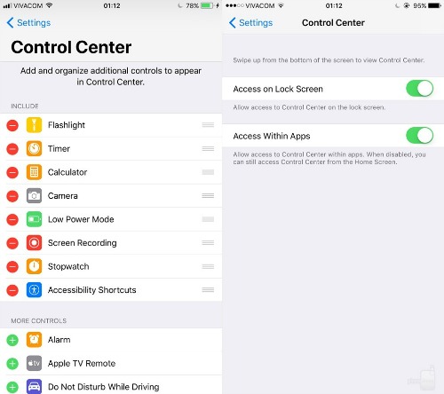 So sánh trực quan hệ điều hành iOS 11 và iOS 10 - 3