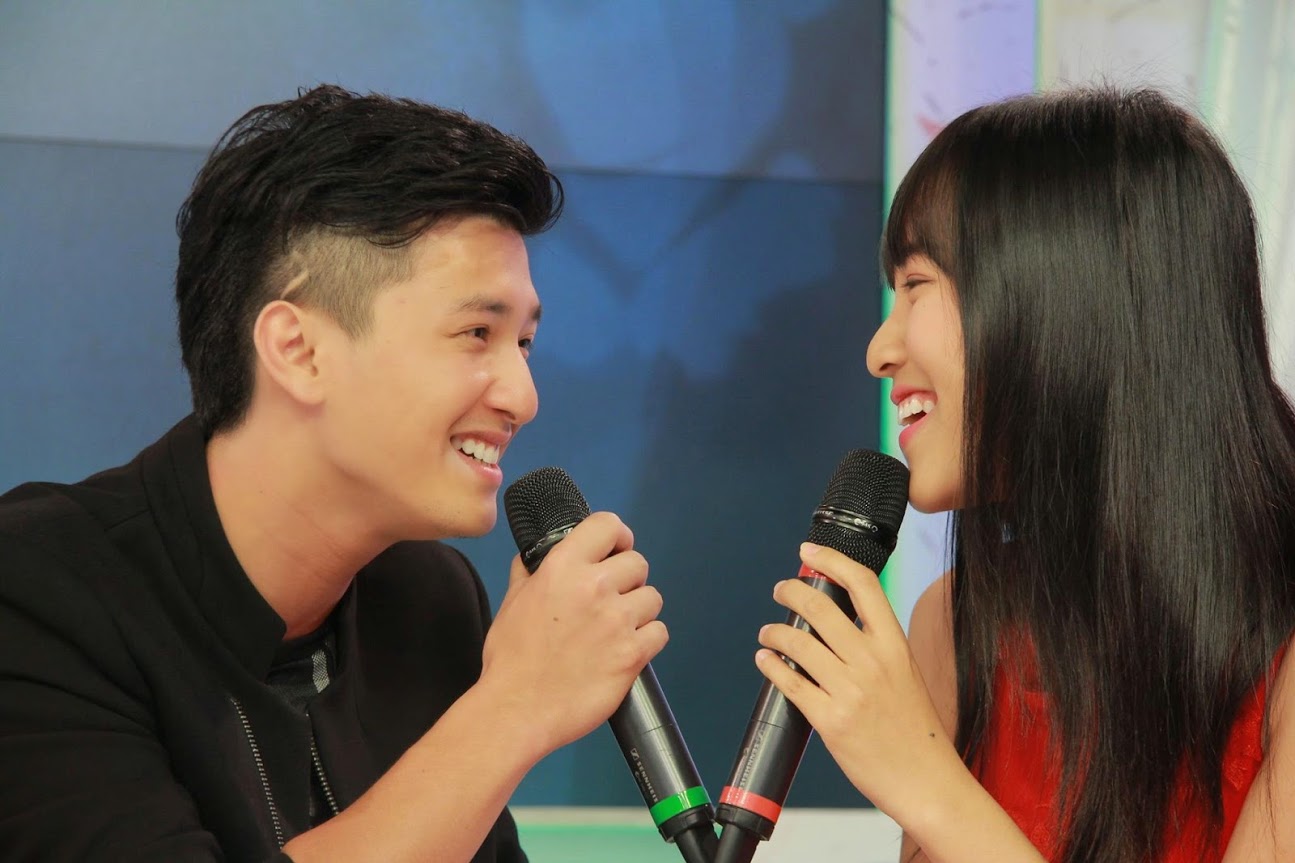 Cảnh diễn tình tứ của Huỳnh Anh và các người đẹp chẳng kém Hoàng Oanh - 1