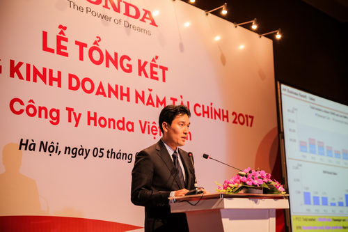 Honda Việt Nam bán ra hơn 12.000 ô tô trong năm tài chính 2017 - 1