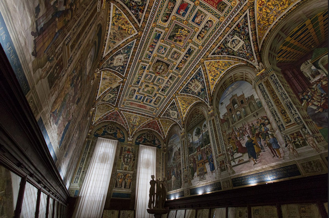 6. Thư viện Piccolomini, Siena, Ý
