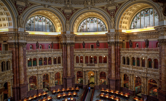23. Thư viện Quốc hội, Washington, Mỹ