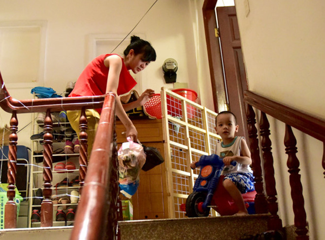 Chân dung người vợ tảo tần bị đồn ôm con bỏ đi của diễn viên Nguyễn Hoàng - 4