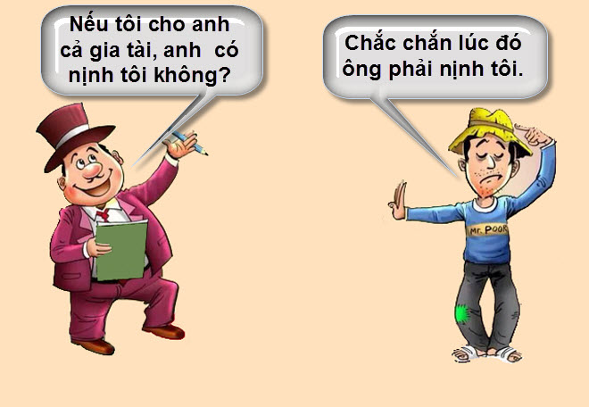Truyện tranh: Để xem ai sẽ phải "nịnh" ai! - 3