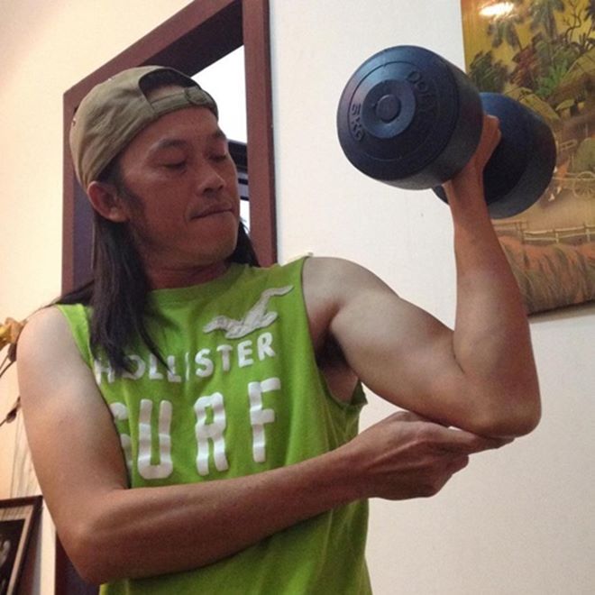 Ngấp nghé U50, ngoài Đan Trường, Hoài Linh cũng là "soái ca" cơ bắp - 4