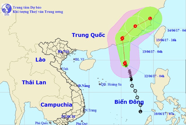 Thông tin mới nhất về cơn bão số 1 trên Biển Đông - 1