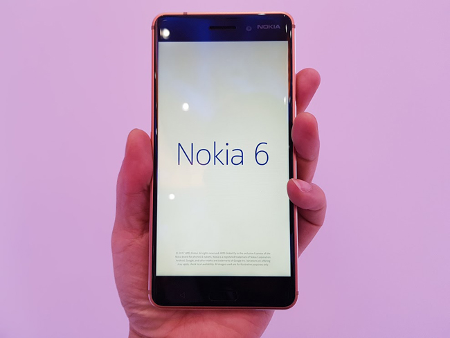 Điện thoại thông minh Nokia 6 là phiên bản tốt nhất được HMD giới thiệu tại Việt Nam lần này. Máy có thiết kế chắc chắn, cấu hình ổn định và mức giá khá mềm.