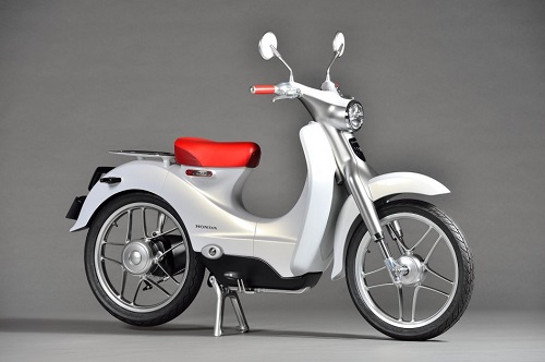 Xe tay ga chạy điện thiết kế đẹp của Honda sắp ra mắt - 1