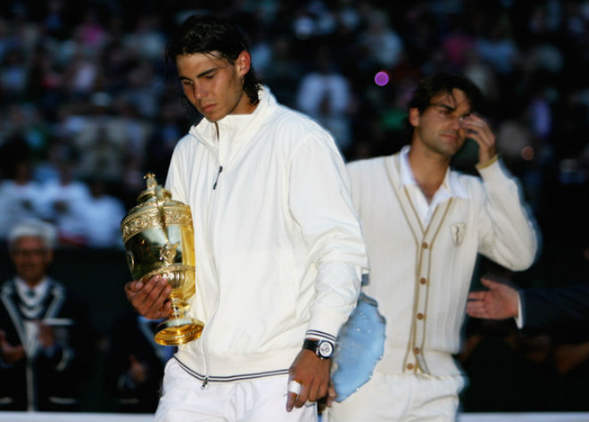 Nadal &#34;ăn 10&#34; Roland Garros, Federer run rẩy ở Wimbledon? - 2