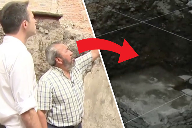 Mexico: Đào đất, phát hiện đền cổ khổng lồ ngàn tuổi - 1