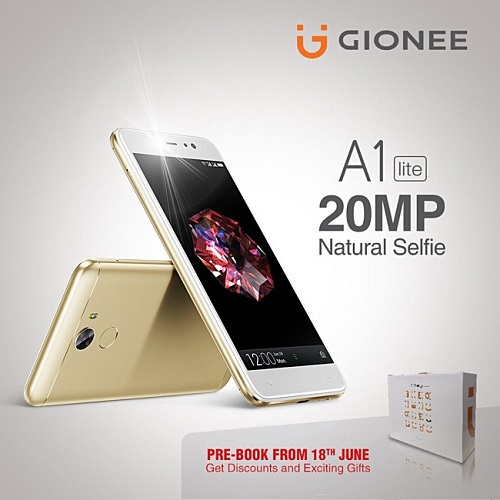 Gionee A1 Lite có camera selfie 20MP, giá chỉ 6 triệu đồng - 1