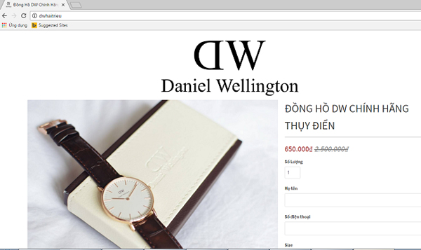 Cảnh báo: Mạo danh đồng hồ Hải Triều lừa đảo khách hàng - 1