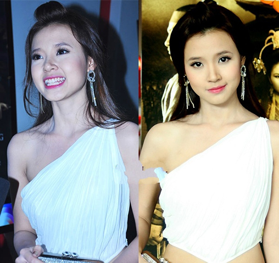 Ngã ngửa khi thấy ảnh Nhã Phương, Angela Phương Trinh trước khi chỉnh sửa - 5