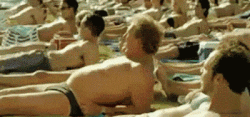 Ảnh động: Gặp gái trên bãi biển - 7