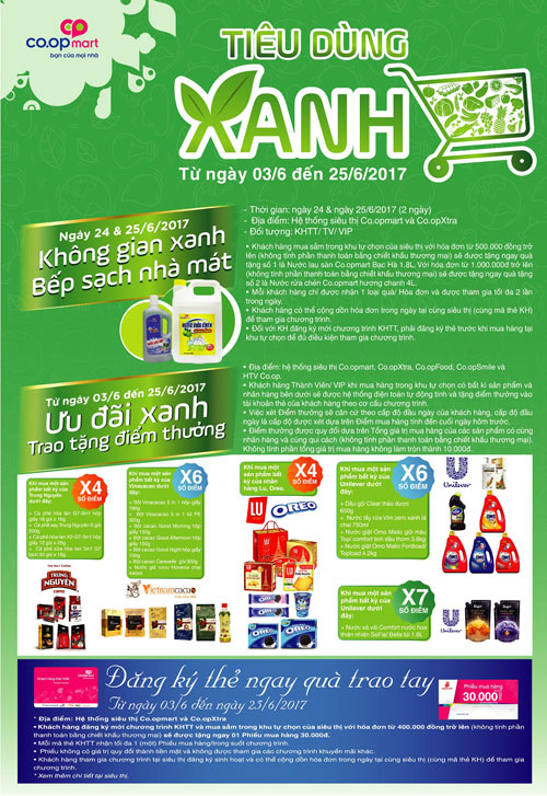 Đi siêu thị Co.opmart mua "sữa xanh, mỹ phẩm xanh" giảm giá - 2