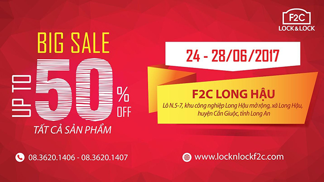 LOCK&LOCK ưu đãi cực sốc lên đến 50% chỉ trong 5 ngày - 1