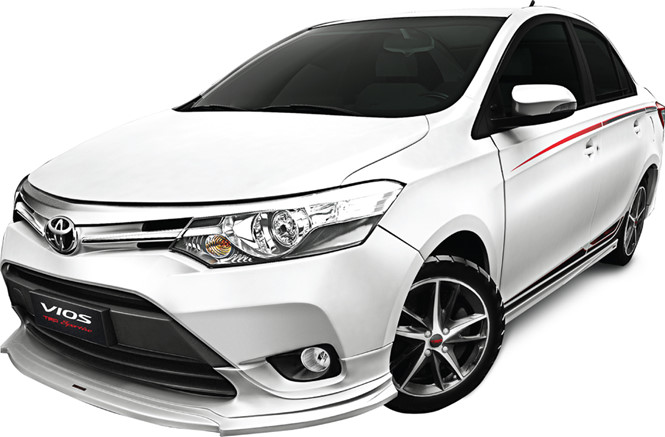 Thêm bodykit, Toyota Vios ở Việt Nam có giá 644 triệu đồng - 1